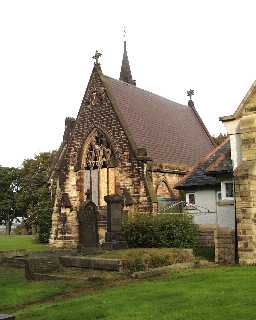 East Mortuary Chapel of Benfieldside Cemetery 2007