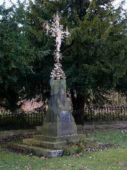Grave & Cemetery Cross,  cemetery of Ushaw College 2006