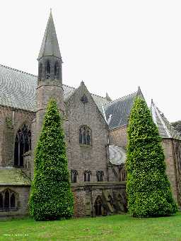 Chapel of College of St Cuthbert - courtyard view 2006