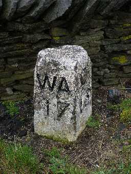 Milestone, A68,  (Castleside) 2006