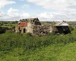 View of Farm Building with Fell Close Cottage behind 2002