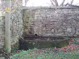 Wall, Trough & Horse Wash, Beamish Home Farm © DCC 2004