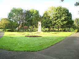 War Memorial in the Park @ Annfield Plain © DCC 04.11.2009