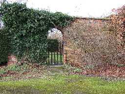 Garden Wall and Gate, SW of Biddick Hall 2007