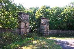 Piers, Walls and Gates, 60m West of Harraton Lodge 2005