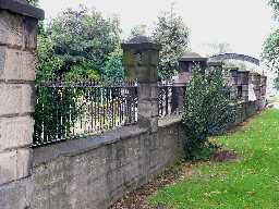 Front Garden Wall, Old Manor House Hotel 2004