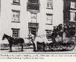 Post Chaise Hotel with Coach c1880 © DCC 2003