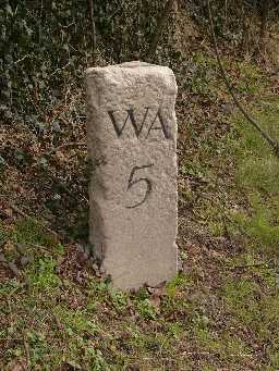 Milestone, A68 north of Witton le Wear 2005