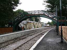 Footbridge over Railway, Stanhope  2004