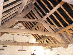 Outbuildings N of Frosterley House - roof structure 2005