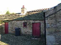 Outbuildings & Wall, NE of Frosterley House 2005