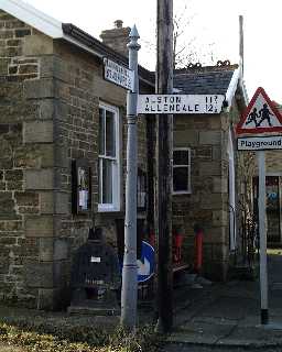 Guidepost at junction of  A689 & Causeway Road, Ireshopeburn 2003