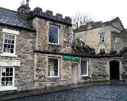 Castle Wall, incl. Market Lodge, Gateway, Stanhope 2003