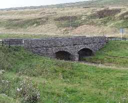 Lintzgarth Bridge over Rookhope Burn, Rookhope 2002