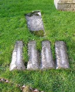 Group of 5 Graves @ St Mary & St Stephen 2005