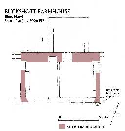 Buckshott farmhouse and byres adjoining © Ryder, P 2006
