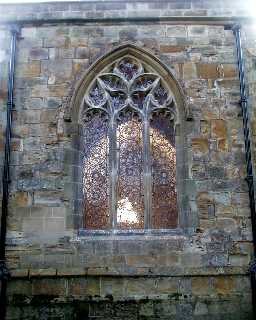 Church of St Brandon, Brancepeth detail after fire 2003