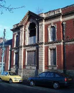 Miners' Memorial Hall - left detail 2003