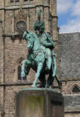 Statue of 3rd Marquees of Londonderry, Market Place Place, Durham City 2005