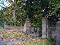 Gate Piers & Walls NW of County Hall 2005