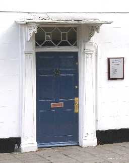 31 Old Elvet, Durham - door detail 2005