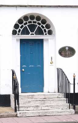 53 Old Elvet, Durham - doorway 2005