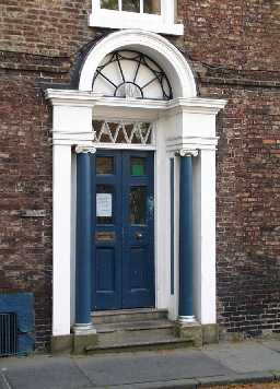 6 South Bailey (south part), Durham - door detail 2000