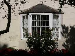 Rectory Terrace, High Street, Shincliffe- bay window detail 2004