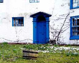 Laxey Cottage, High Street, Shincliffe - door detail 2001