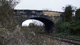 Bridge over Railway, Station Road, West Rainton 2002