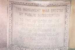 Wingate Grange Colliery Disaster Memorial © DCC 2004