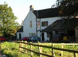 Barforth Hall with attached outbuilding to NE © DCC 2004