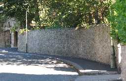 Boundary Wall to Bowes Museum, Birch Rd  © DCC 2004