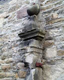 Stone Gatepost - detail  © DCC 2003