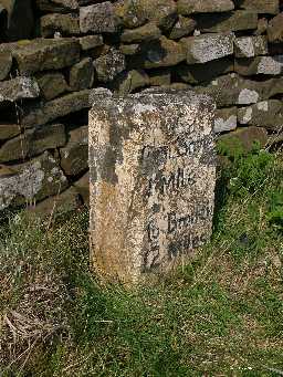Milestone, A66, 650m west of Ivy Hall © DCC 2006