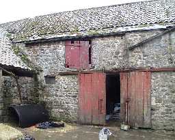 Farmbuildings attached to west of Alwent Hall  © DCC 2003