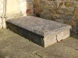 Sir William Pudsey Grave Slab at St Mary, Gainford  © DCC 2005