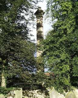Column, east of Edleston House, Gainford  © DCC 2001