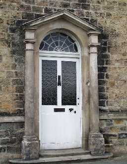 The Manor House, Gainford, doorway detail  © DCC 2000
