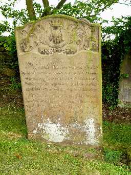 Mainprise Headstone at St James, Hamsterley  © DCC 2005