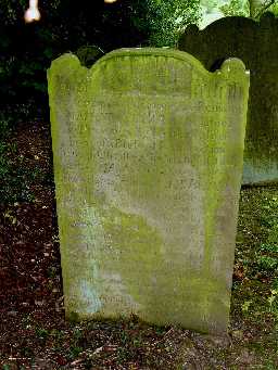 Parkin Headstone at St James, Hamsterley  © DCC 2005
