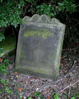 Marshal Headstone at St James, Hamsterley  © DCC 2000