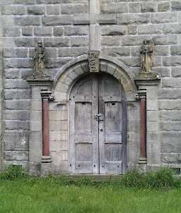 Mausoleum / Mortuary Chapel Entrance Detail  © DCC 2003