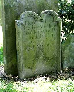 John Tinkler Headstone @ St Mary, Middleton-in-Teesdale © DCC 2002
