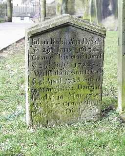 John Robinson & Family Tomb @ St Mary © DCC 2003
