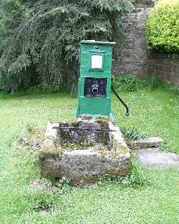 Water Pump & Trough, Fell Lane, Romaldkirk © DCC 2002