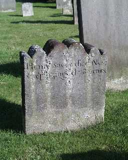 Sayer Headstone (rear) @ St Romald © DCC 2003