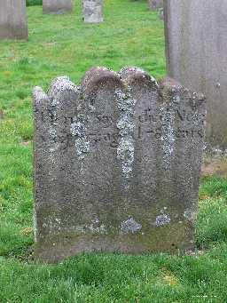 Sayer Headstone (rear) @ St Romald © DCC 2007
