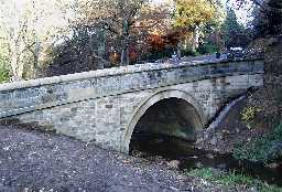 Grove Bridge newly repaired in 2003 © DCC 2003