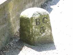 Milestone, A67 north of Arlaw Banks  © DCC 2005
